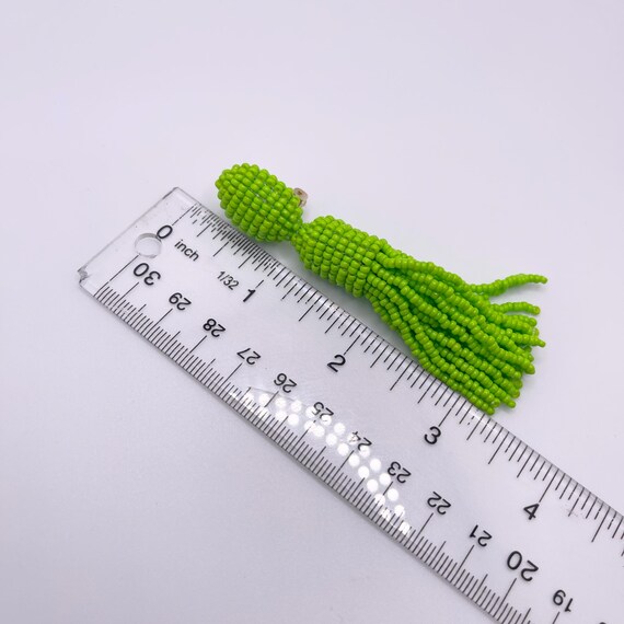 Boucles D'oreilles à Clip OSCAR DE LA RENTA Avec Cristaux Verts - Plaqué Or - Neufes Sans Boîte