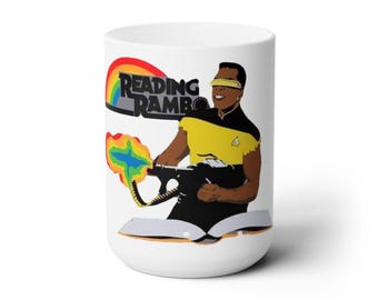 Lese Rambo Keramik Becher 15 Unze