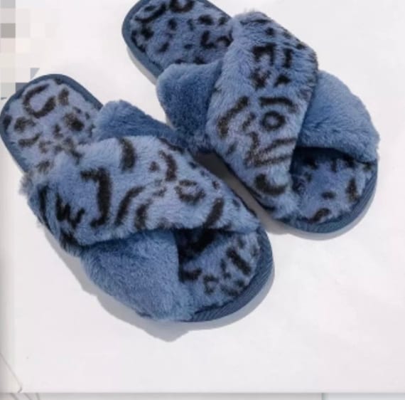 Cozy Faux-Fur Slide Slippers for Girls