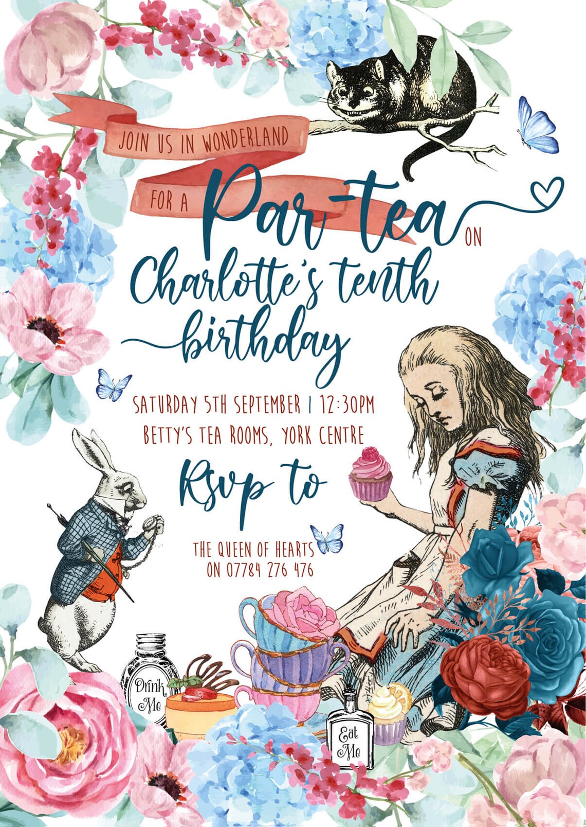 Alice In Wonderland Tea Party Invitations Alice In Etsy alice-in-wonderland-tea-party-invitations-alice-in-etsy