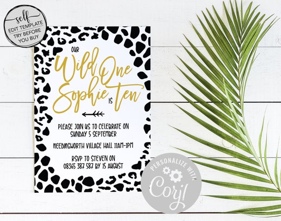 Self on sale print invitations
