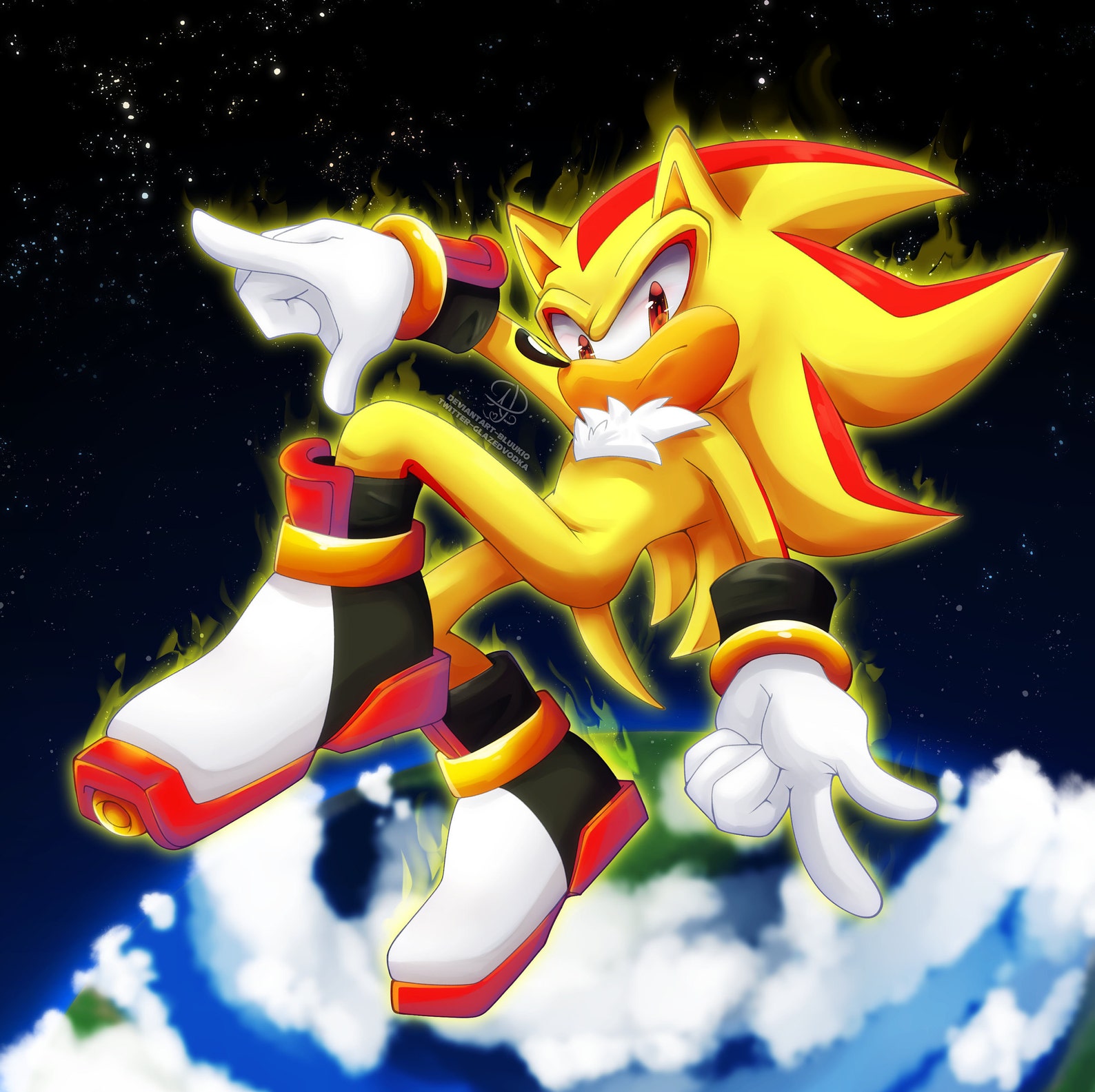 Sonic among