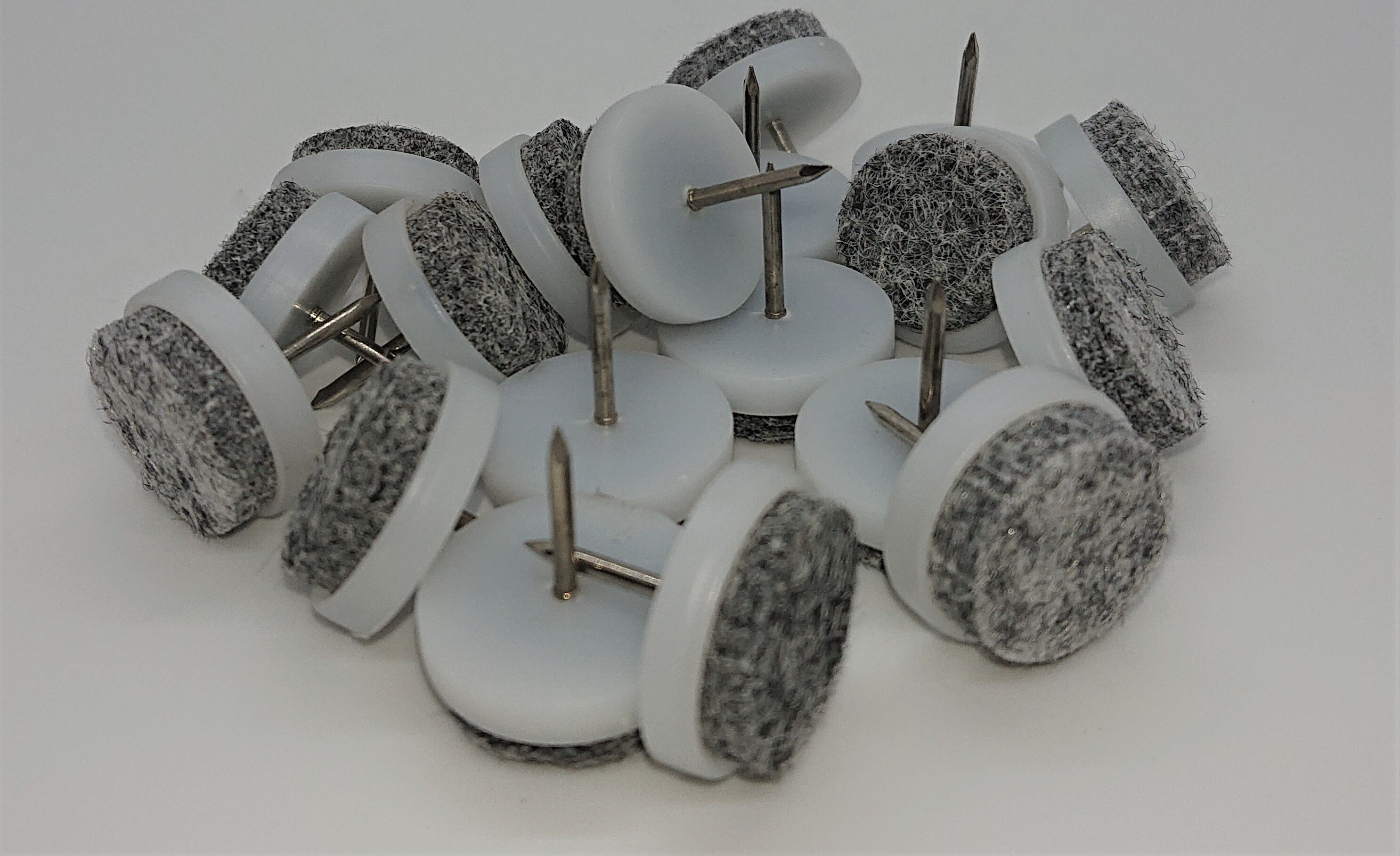 20 PCS Felt Chair Glides Nail On Felt Pads for Chairs Etsy