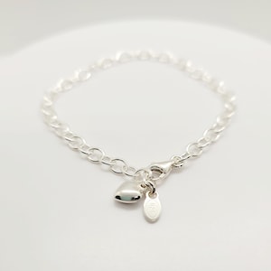 925 Sterling Silver Charm Bracelet