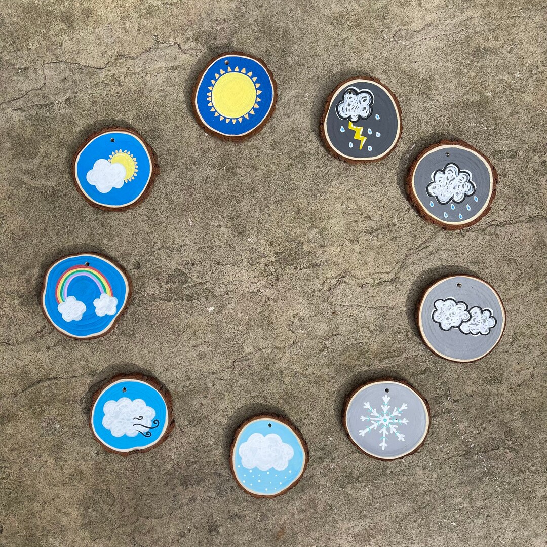 Weather Discs - Etsy