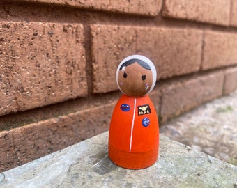 Mae Jemison Pegdoll, inspirational women, little people big dreams, astronaut