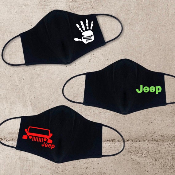 Jeep Personalized Face Mask Custom adult Jeep mask jeep Etsy