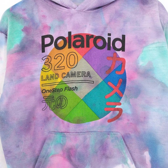 polaroid 320 land camera hoodie