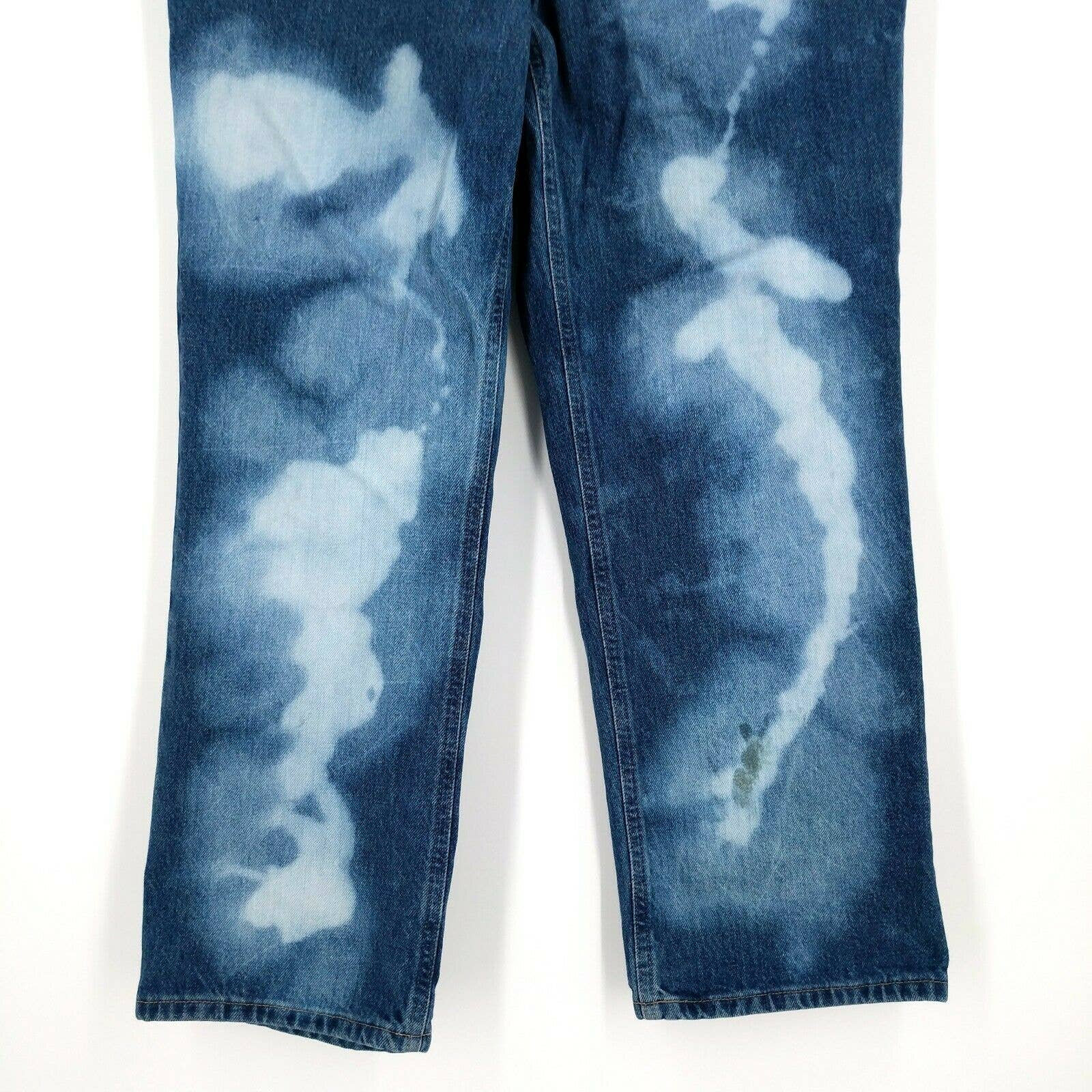 Carhartt Custom Bleach Tie Dye Dungaree