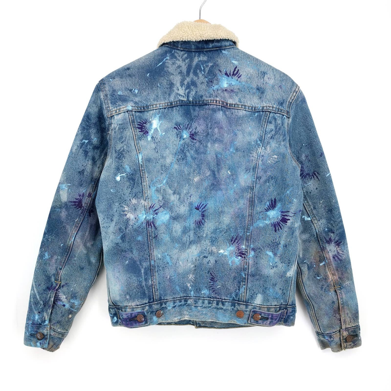 Levi's Custom Sherpa Denim Trucker 