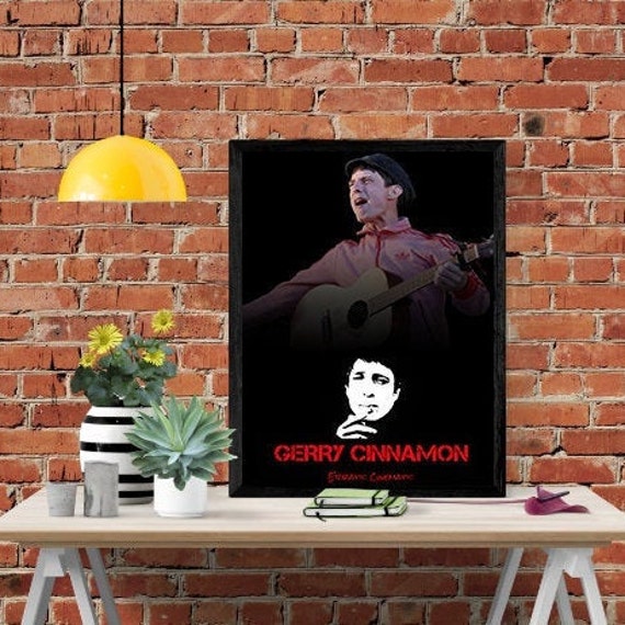 GERRY CINNAMON Belter Adidas A4 Poster Glossy Print