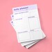 Daily Planner 5x7 Inch to Do List Wellness Planner Notepad Planner ...