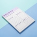 Daily Planner 5x7 Inch to Do List Wellness Planner Notepad Planner ...