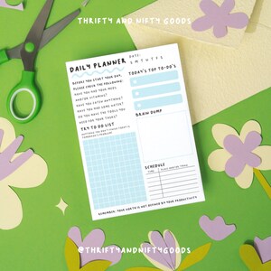 A Daily Planner 5x7 Inch to Do List Wellness Planner - Etsy