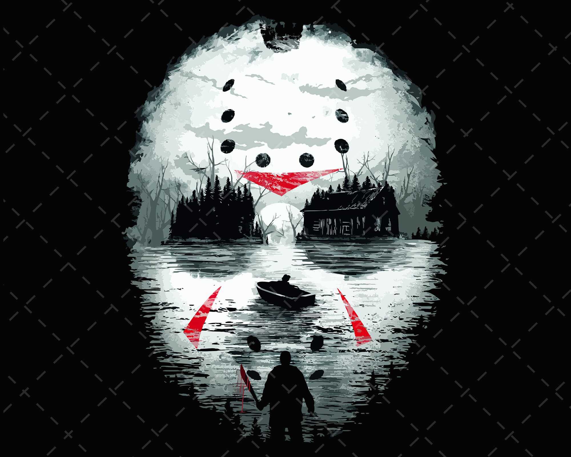 Jason Gesicht Maske Png Freitag der 13. Film Png Horror ...