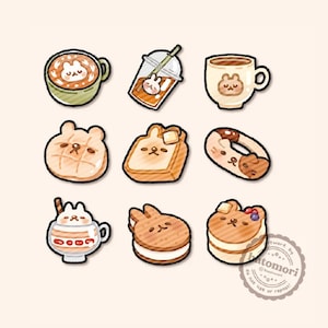 Cafe Badges/Emotes - for Twitch, Discord, YouTube, etc.