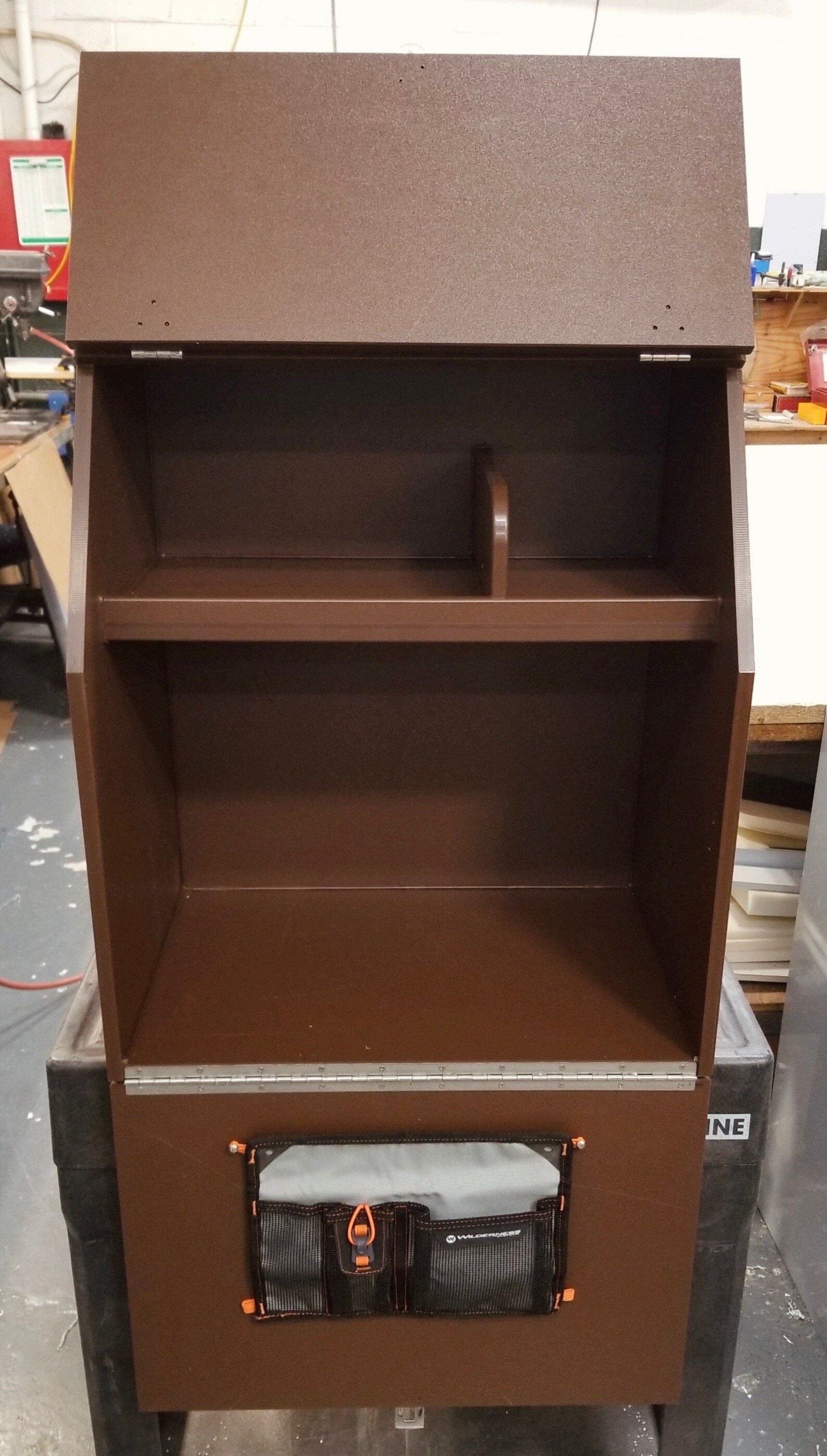 Wall Mount Grooming Box Select Edition Dark Brown Etsy