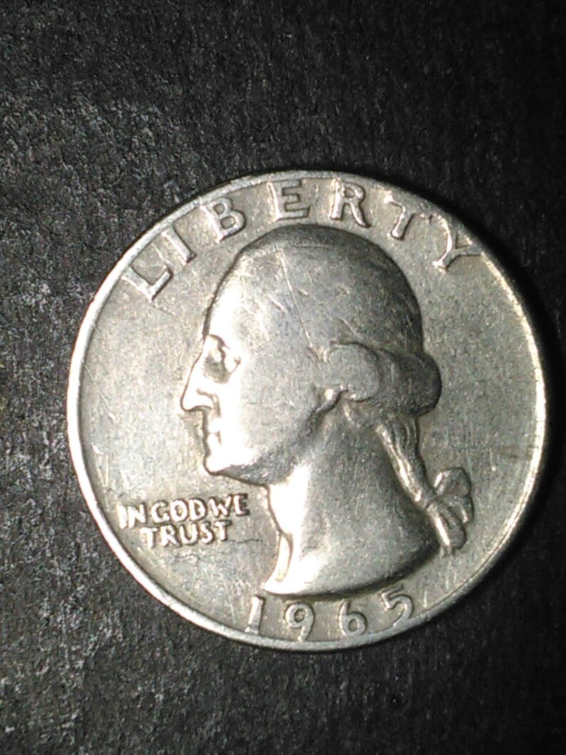 1965 quarter no mint rare Etsy