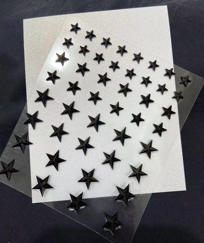 Star face stickers - .de