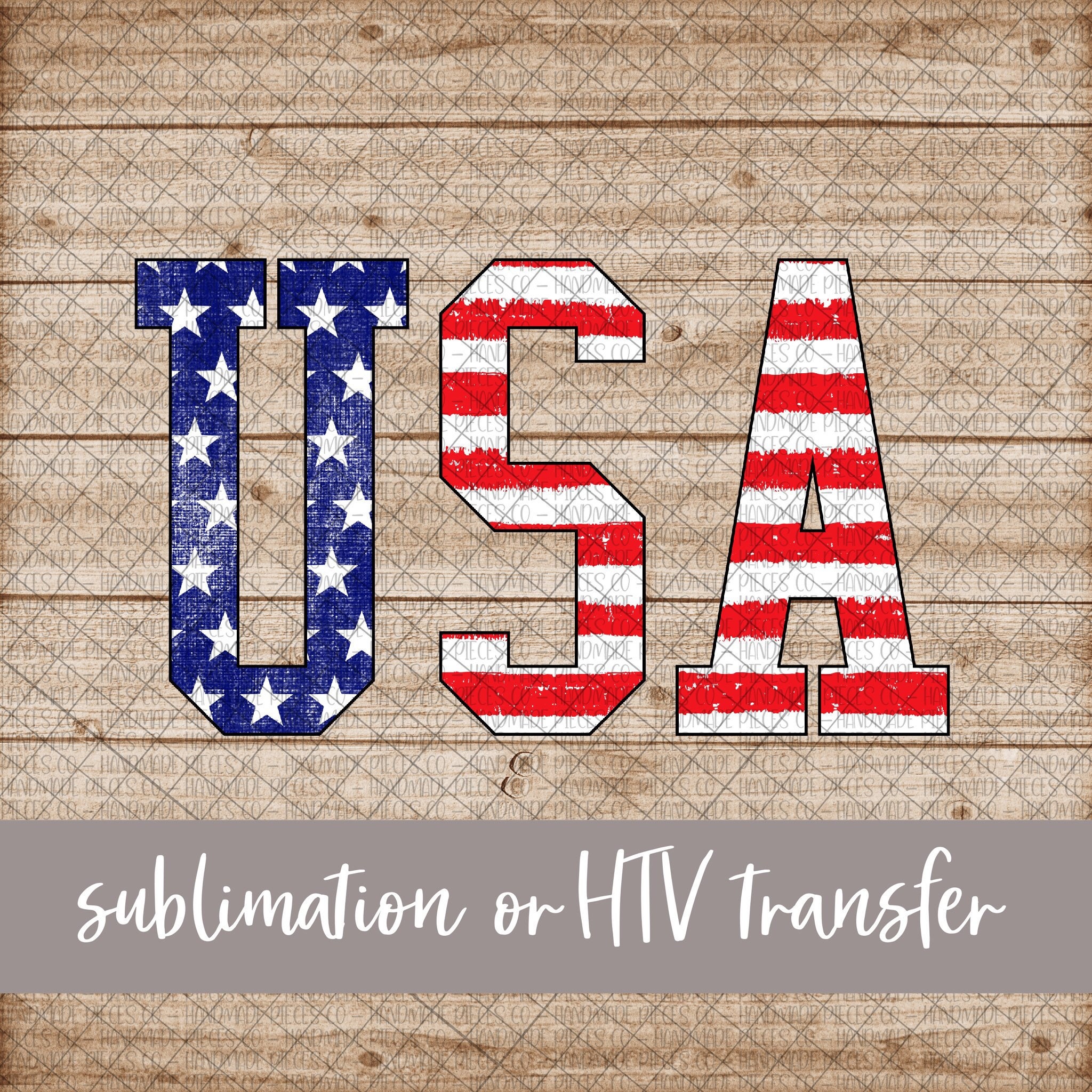USA Transfer Patriotic Transfer Independence Day Ready to Etsy