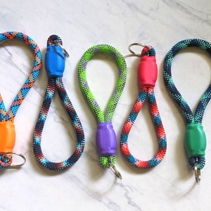 Custom Color Rope Keychain, Paracord Wristlet / Key Fob image 8