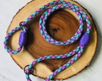 Custom Rope Slip Leash, Slip Leash for Dogs, Training Slip Lead, Lightweight and Durable Gear for Big and Small Dogs, Design Your Own Leash