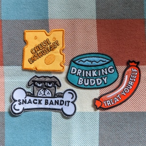 Dog Merit Badge | Iron-On Patches for Dogs, Dog Bandana Badges, Embroidered Patch for Girl and Boy Dogs, Rescue Dog Gift, Pet Scout Badge