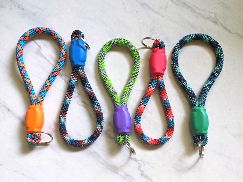 Custom Color Rope Keychain, Paracord Wristlet / Key Fob Bild 8