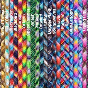 Custom Color Rope Keychain, Paracord Wristlet / Key Fob Bild 5