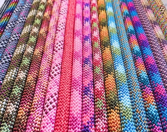 Custom Rope Dog Leash, Carabiner Pet Leash, Lightweight and Durable Rope Lead, Rope Leash for Small and Big Dogs, Adventure Dog Gear