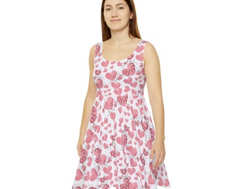 Women's Skater Love Dress Oxytocin Chemical Compound