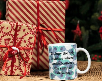 Microbiologia Tazza 15oz 11oz 20oz Microbiologia Tazza 15oz 11oz 20oz Divertente Scienza Tazza Microbiologo Regalo Divisione cellulare Mitosi Biologia