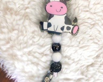 Cow badge reel