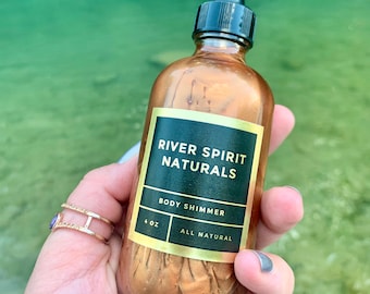 Körperschimmeröl - "Göttin" | 4 oz