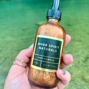 Body Shimmer Oil - &quot;Goddess&quot; | 4 oz