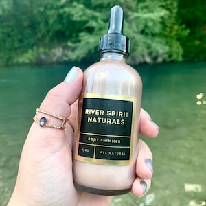 Body Shimmer Oil - &quot;Bougie Bitch&quot; | 4 oz