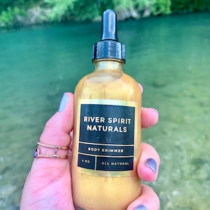 Body Shimmer Oil - &quot;24K Drip&quot; | 4 oz