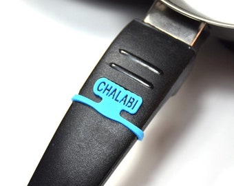 Kosher Identifiers. Jewish Kitchen Labels. Chalabi Dairy Sky Blue Silicone Tags for Pantry Storage and Kithchen Organization. Pack of 4