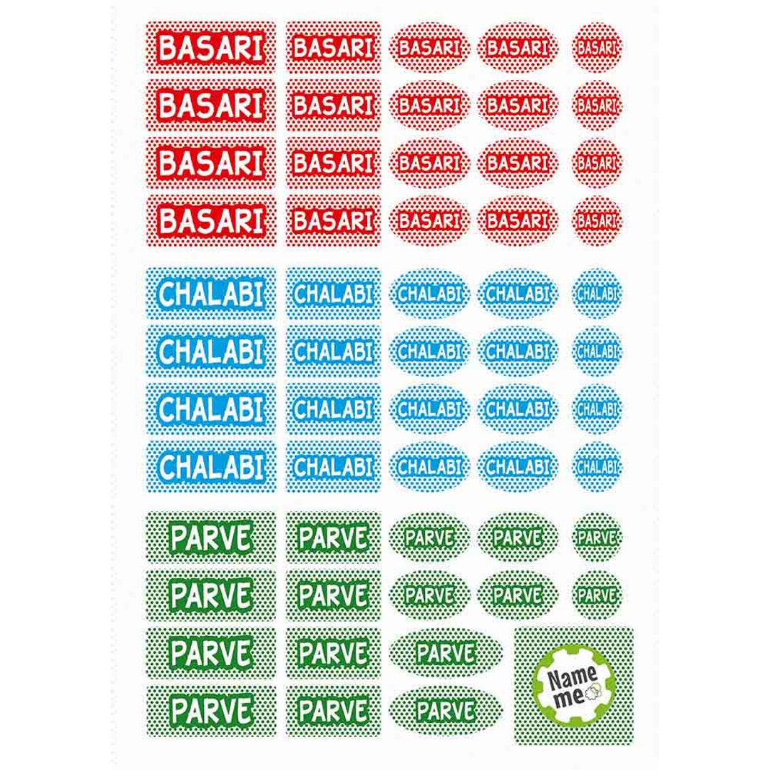 Kosher Stickers. Labels With Self Adhesive for Jewish Kitchen