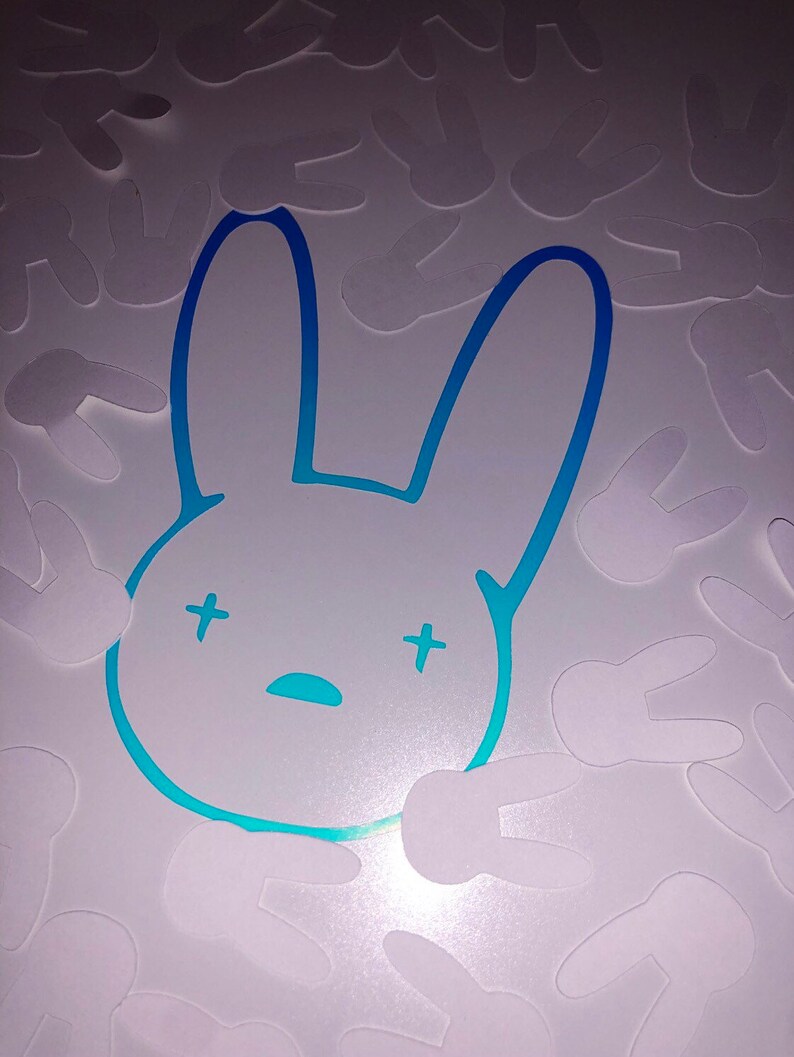 Download Bad bunny logo decal yhlqmdlg bad bunny Conejo malo | Etsy