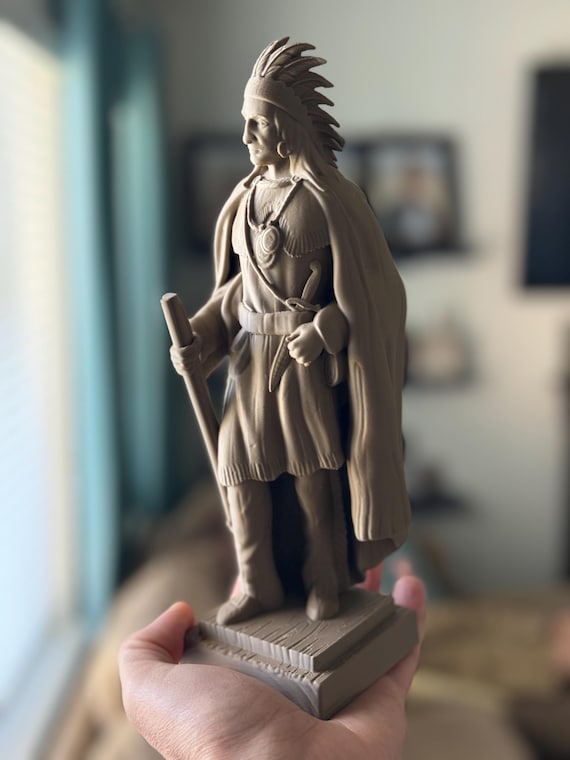 Disneyland Main Street Cigar Store Indian Statue - Etsy