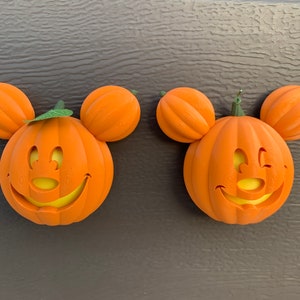 Mouster Pumpkin Head Magnets