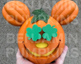 Shamrock Eyes Accessory For Mouster Pumpkin Head (Eyes Only)