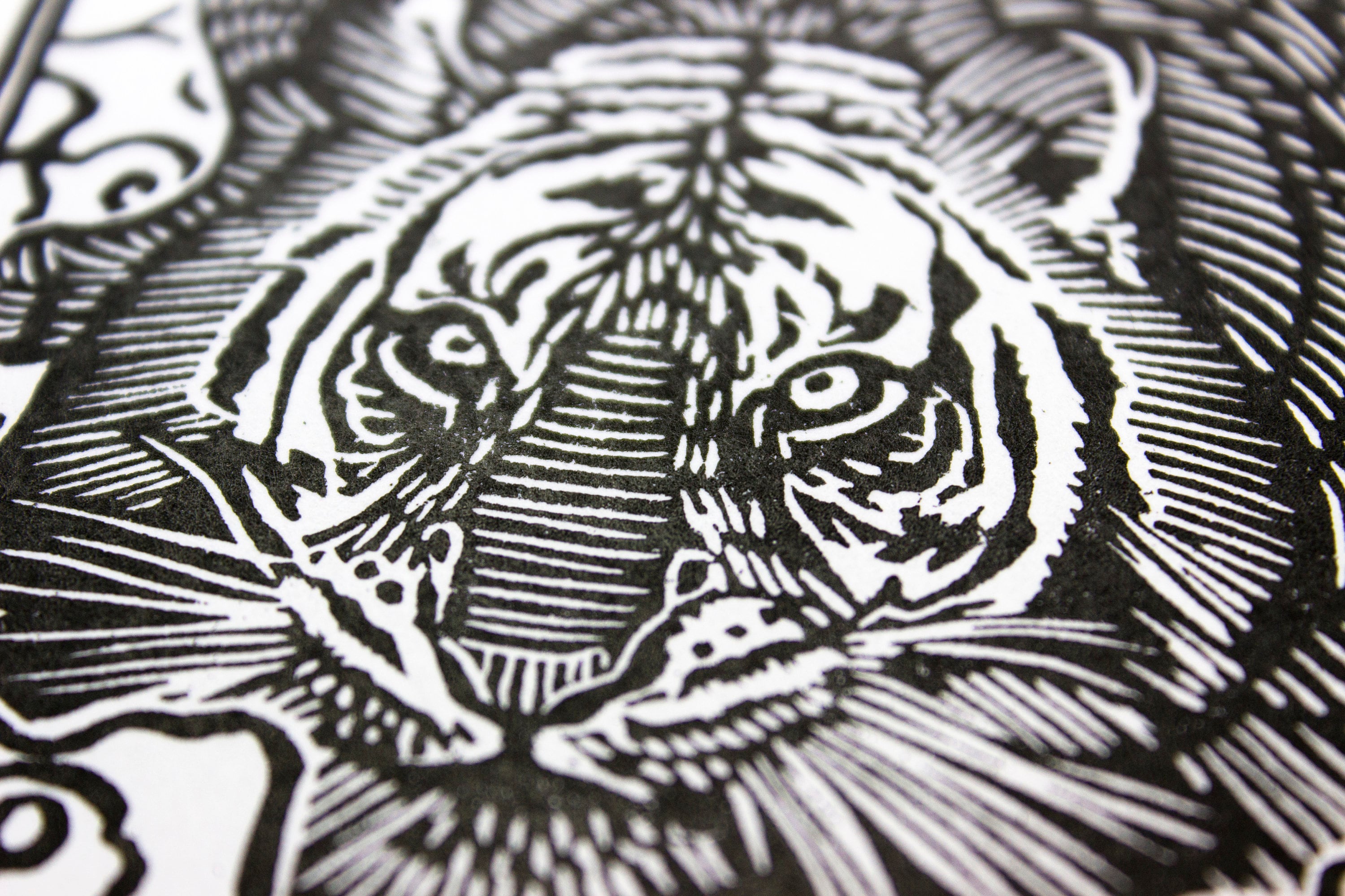 MALVIN JUNGLE PRINT シルクスクリーン