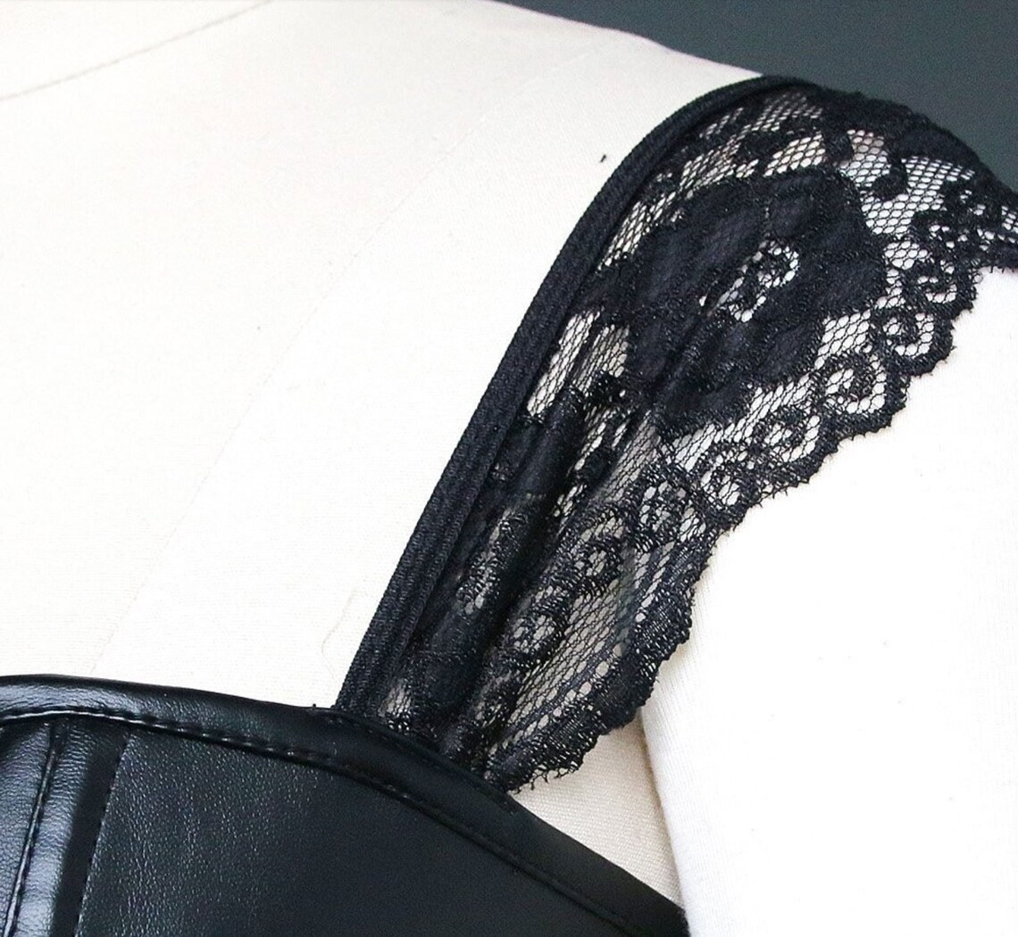 Plus Size Dominatrix Lingerie Dress Babydoll Corset Lingerie Etsy