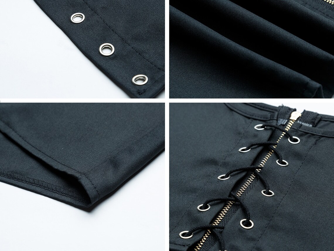underbust harness corset