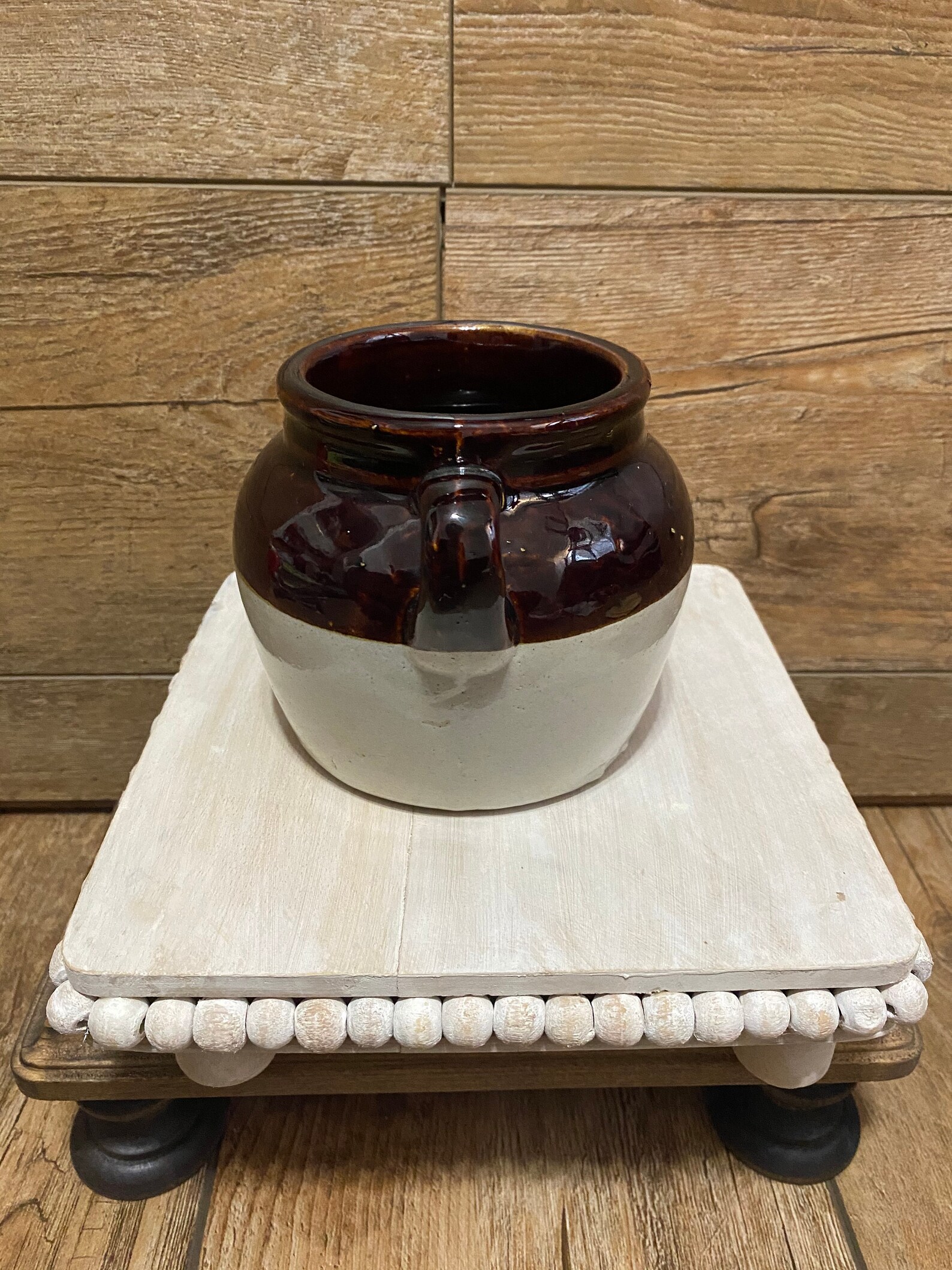 Vintage Ceramic Pot Crock Decorative Crock Crocks Etsy