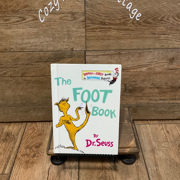 Dr. Seuss The Foot Book | Bright and Early Books for Beginning Beginners | Children Books