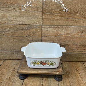Vintage Corning Ware Spice of Life Serving Dish