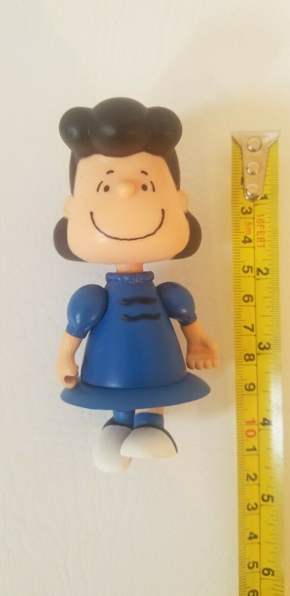 Peanuts 4 Lucy Blue Dress Figure Toy/Cartoon/Charlie Etsy